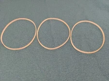3 NEW REPLACEMENT DRIVE BELTS FOR DURA WHEEL DIGI PRO 12 1/2" MEASURING WHEEL