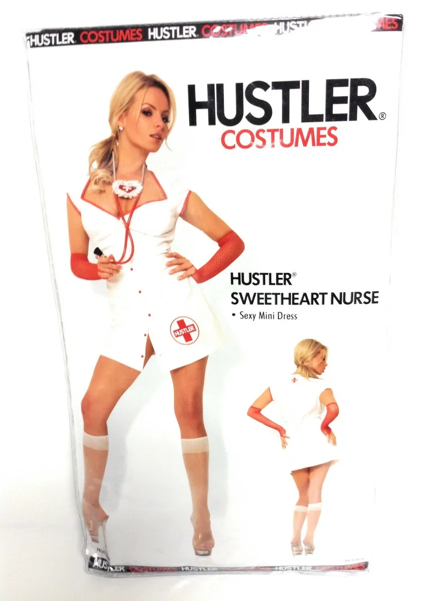 Leopardo Nuclear Buque de guerra Hustler Womens Sexy Sweetheart Nurse Halloween Adult Dress Up Costume S / M  | eBay