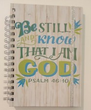 Inspirational Journal Hardcover Spiral Notebook with Lined sheets / pages.