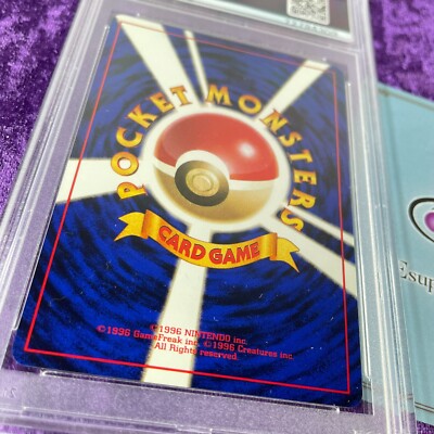 PSA 10 1996 Alakazam Holo Pokemon Card Japanese Basic #065 GEM