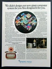 1971 SPERRY RAND New Computer System Technology Magazine Ad