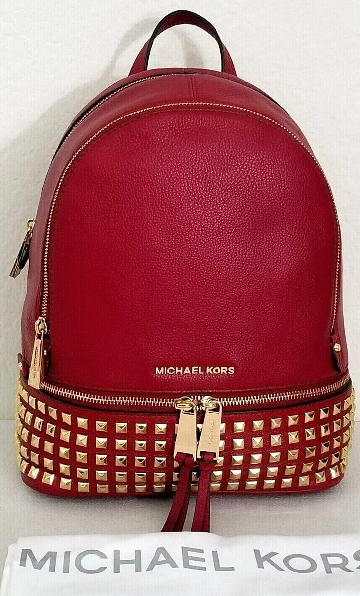 Michael kors rhea zip studded backpack shop