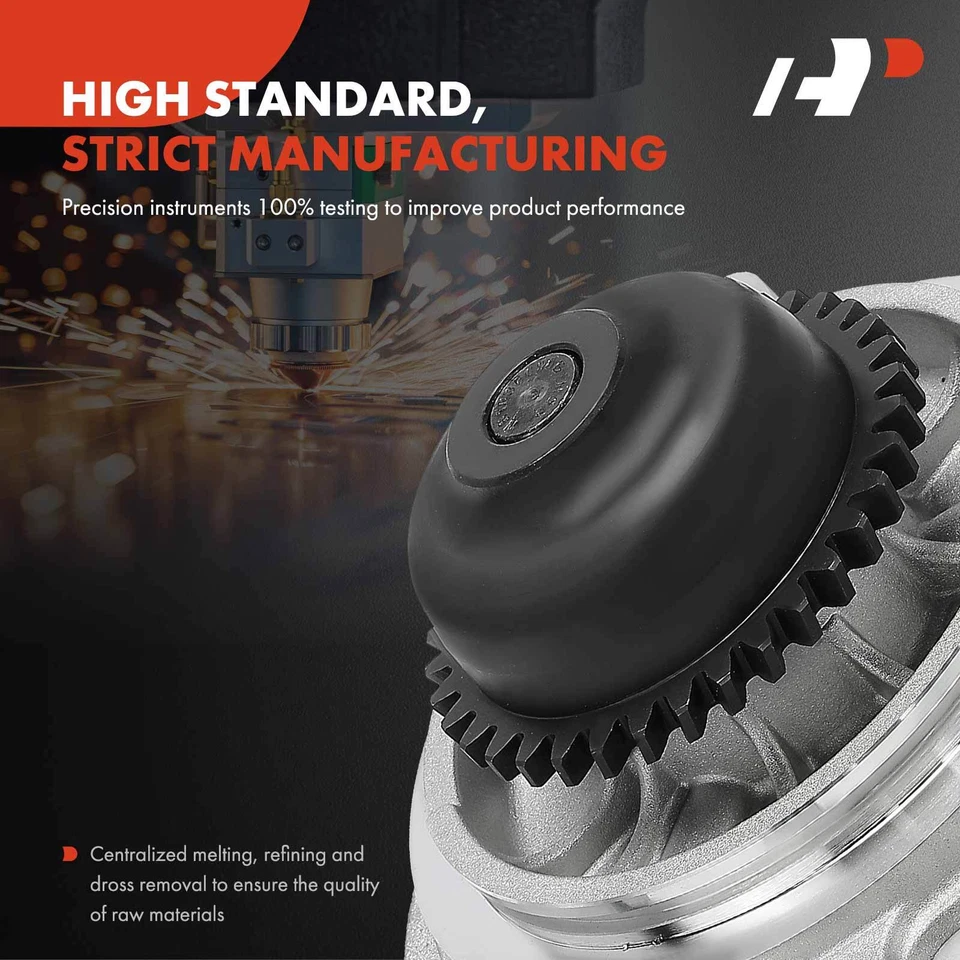 Engine Water Pump for Chevrolet Silverado 2500 HD GMC Sierra 3500 HD 2017-2021 - Image 3 of 4