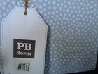 Pottery Barn Teen Mini Dot euro sham blue New w tag