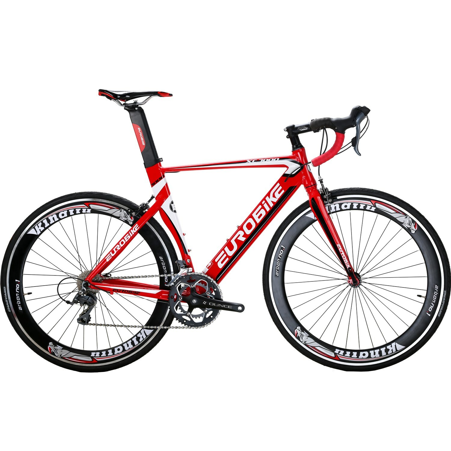 steel fork on aluminum frame