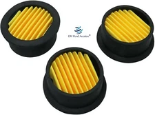 NEW 3 PACK Silencer & Intake Filter Element  Replacement Compressor Filter Kasco