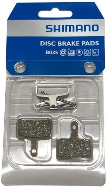Shimano B03S 2-Piston Resin Disc Brake Pads - EBPB03SRESINA
