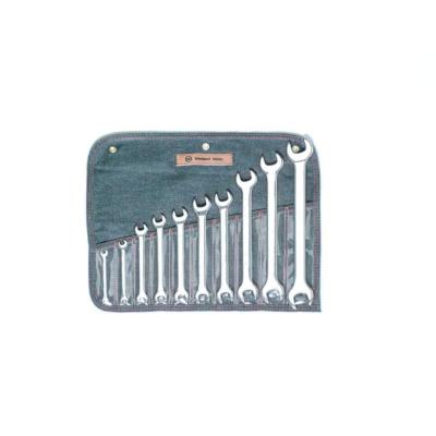 Wright Tool 739 Open End Wrenches, 1/4'' - 1-1/8'' (10-Piece)