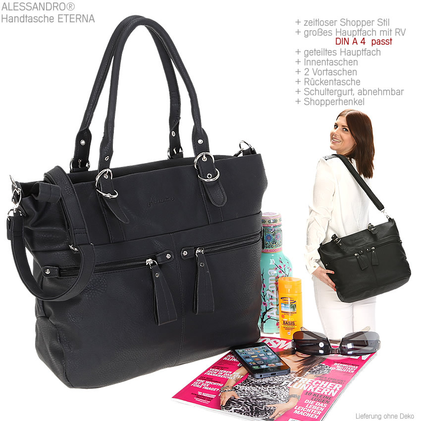 Emporium Italy | ITA Vendita Borsa In Vera Pelle, Mod. ALEX