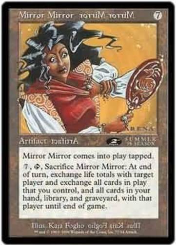 mtg mirror card Magic: the Gathering - Wall The Gathering Magus of the Mirror