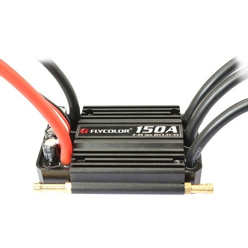 Flycolor 150A Brushless ESC 26S Waterproof for RC Electric Gasoline