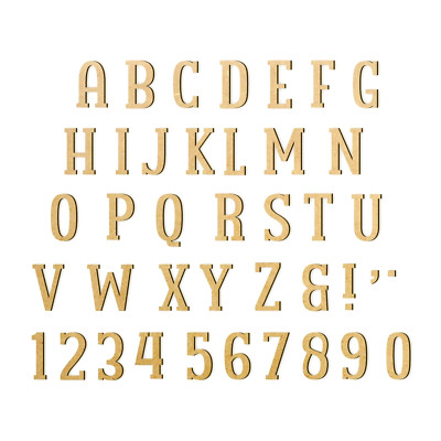 Buchstaben Holz Laserschnitt Holzbuchstaben Deko A-Z Sonderzeic Zahlen Name B6