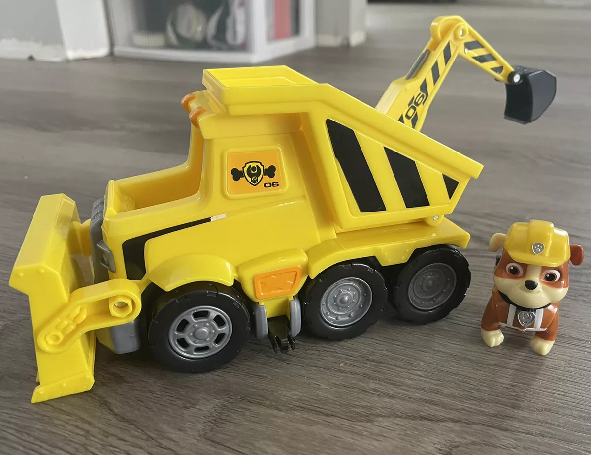 Paw patrol best sale rubble mission bulldozer