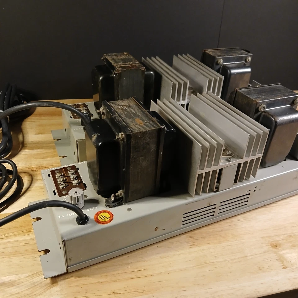 Matching Pair Dukane Model 1A753 Solid State Amplifiers 2 Channel VERY NICE - Image 4 of 4