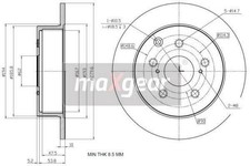 Disque de frein Toyota DYNA
