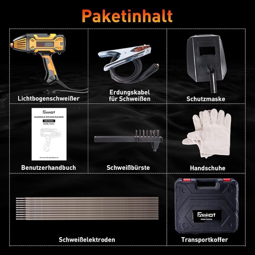 Handheld ARC Welding Machine 120A 220V IGBT 6Current Settings for 3/32"1/8" Wire - Picture 8 of 8