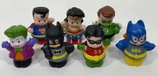 Little People Fisher Price DC Super Heroes Friends ~ Lot of 7 ~ 2011