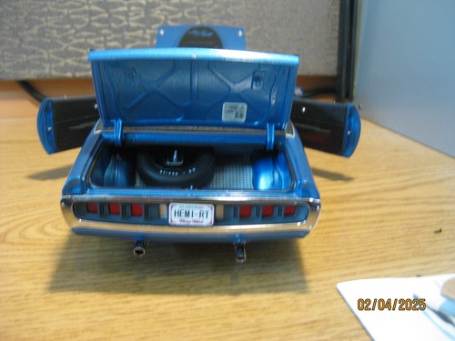 Dodge Charger R/T 1971 auténtico 1/18 negro/azul raro "primera producción" - Imagen 17 de 23