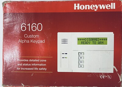 Honeywell Home 6160 Custom Alpha Keypad BRAND NEW
