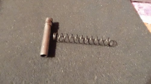 Sterling 302 22LR Pistol Parts: Barrel and spring - Picture 2 of 3