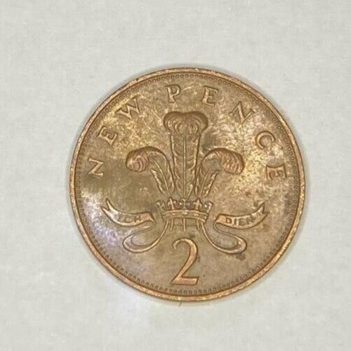1971 new pence 2p coin **RARE** circulated - Picture 1 of 2