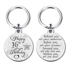 Sweet 16th Birthday Gifts for Girls Boys, Happy 16 Year Yr Old Birthday Bday ...