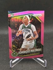 2025 Panini Prizm WNBA #116 Dominique Malonga RC Pink Prizm /175