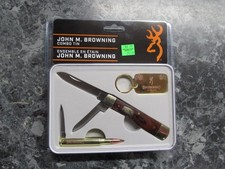 Browning John M Knife Combo Tin - Acc Knives - 3220576