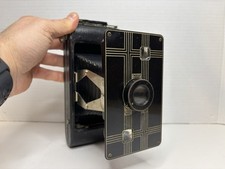 Vintage Eastman Kodak Co. Jiffy Six-16 Art Deco Camera UNTESTED