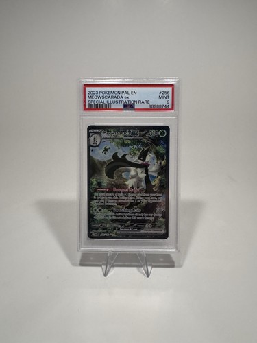 Meowscarada ex graded PSA 9 for sale on eBay