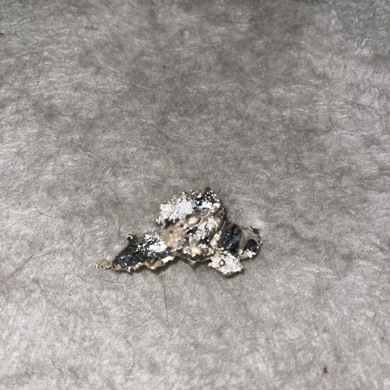 .999 Fine Silver 999 Crystalline Nugget - 23.3 grams  Silver Nugget
