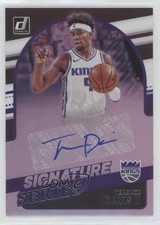2021-22 Panini Donruss Signature Series Terence Davis II #SS-TDV Auto 4m3