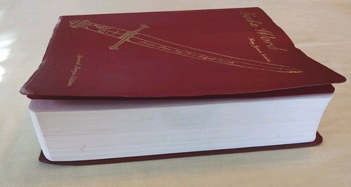 Red Sword Bible Special Margin Study Edition God's Word Large Print Red Letter - Picture 3 of 8
