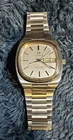 OMEGA Seamaster Day Date Automatic Watch 35mm TV Dial Silver Stainless 166.0213