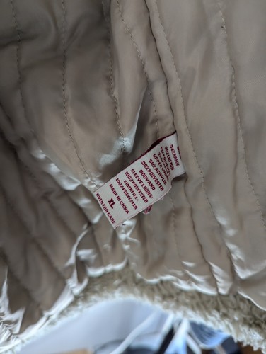 Toui Denim Sherpa jean Jacket Junior/Teen XL blue Lined - Picture 3 of 6
