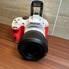 PENTAX K 50 lens kit white and red 2768