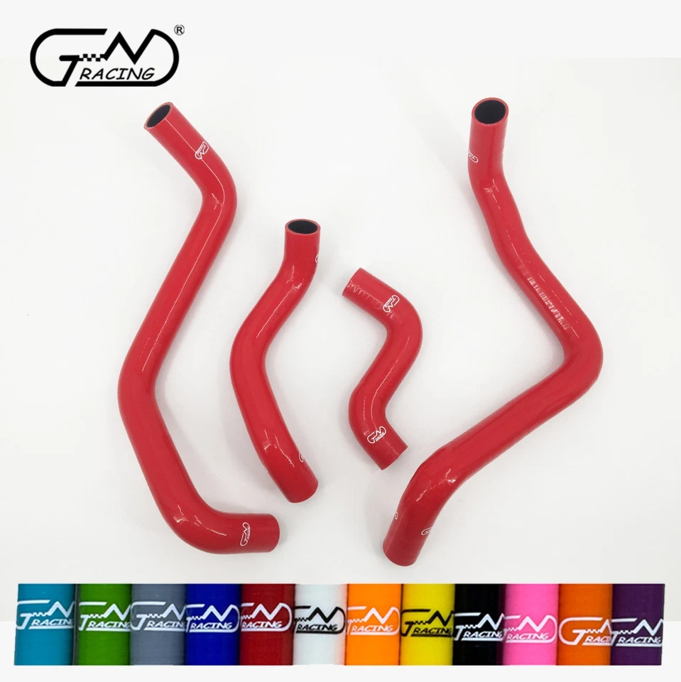 Silicone Radiator Coolant Hoses Kit Fit 1972-1983 Fiat Bertone X 1/9 X1/9 Black — 第 2/4 张图片