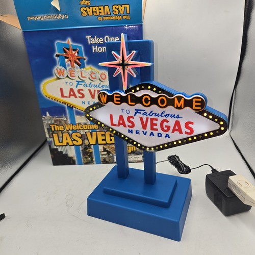 The Welcome to LAS VEGAS Sign Nevada Cancer Institute It lights and flashes!