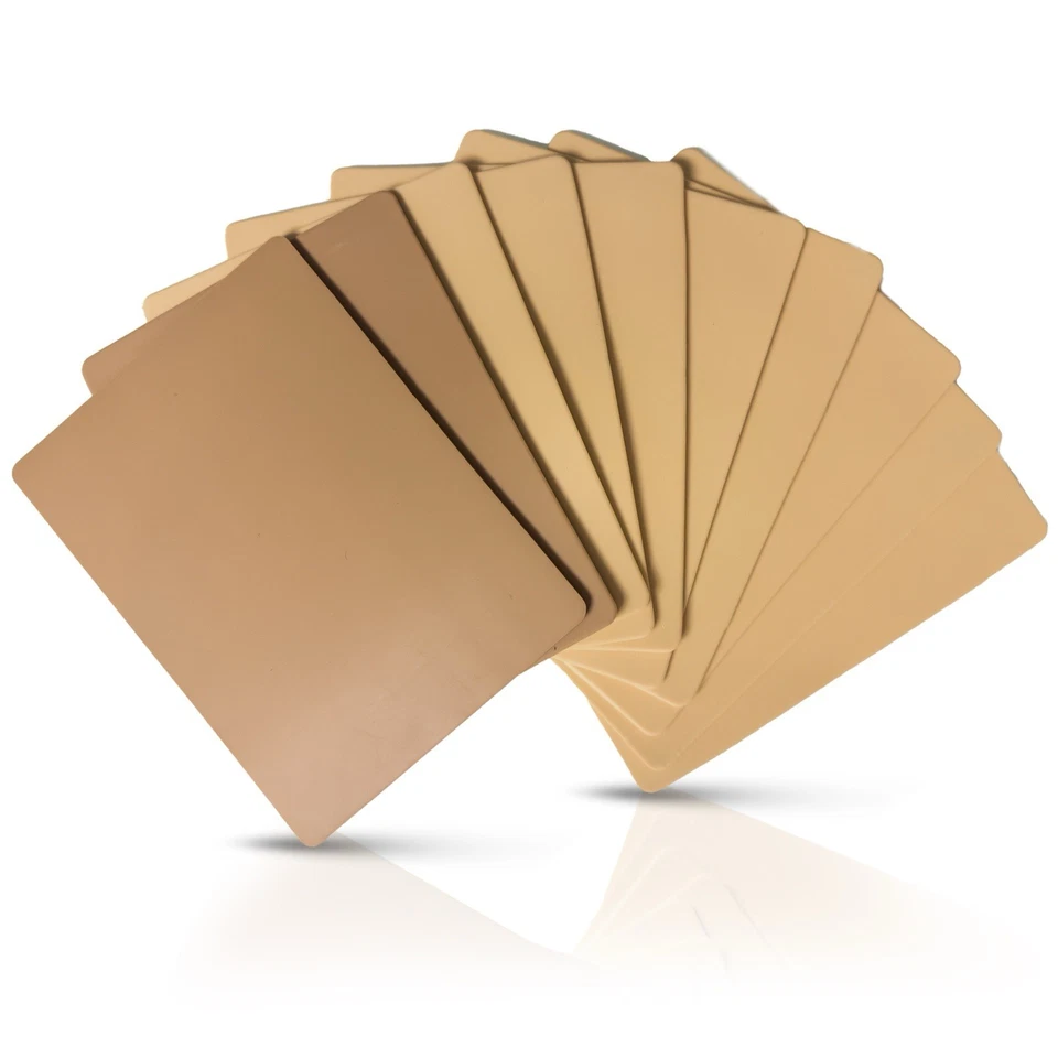 Piel de tatuaje 10 piezas 3 mm práctica doble cara piel falsa para artista del tatuaje Foto 2 de 4