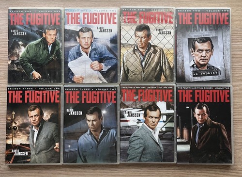The Fugitive: Complete Series (DVD 1963-1967) David Jansen, 32 Discs, Rare OOP