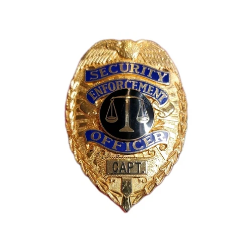 Capt. Security Enforcement Officer Scales of Justice