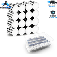 Magnete Stark Neodym Rund 10X3Mm 80 StüCk Mit Box FüR KüHlschrank Whiteboard