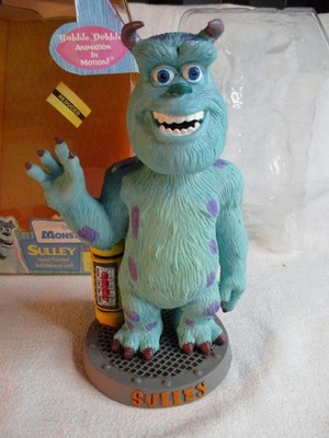 Disney Pixar Monsters Inc 8'' Sulley Bobble Dobbles Bobblehead  In Box