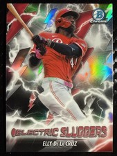 Elly De La Cruz 2026 Bowman Electric Sluggers #ES-9 Cincinnati Reds