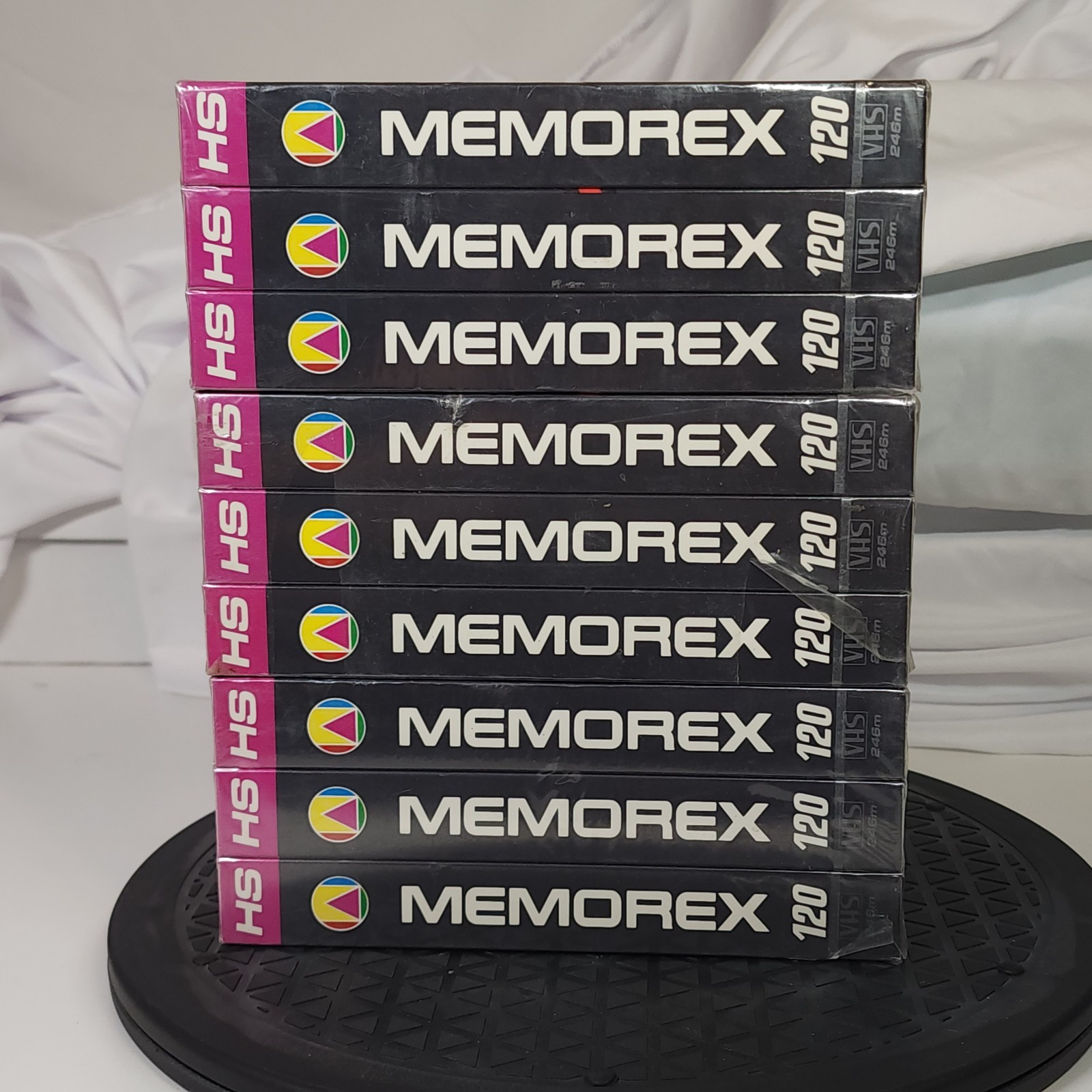 Memorex HS VHS Videokassette 120 – Bis Zu 6 Stunden Aufnahme, Lebenslange Garantie