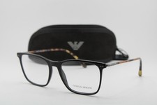 NEW GIORGIO ARMANI AR 7197 5001 BLACK GRAY HAVANA AUTHENTIC EYEGLASSES 55-18