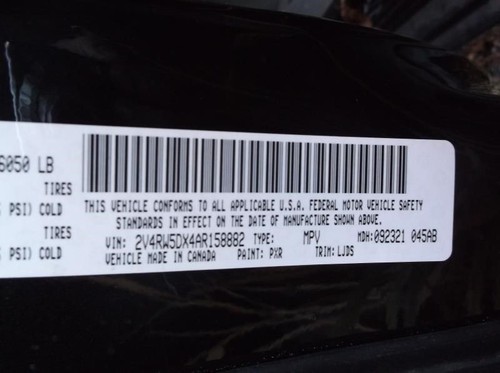 Temperature Control Rear Control Climatronic Opt 9AD Fits 09-11 ROUTAN 8224186 - Picture 6 of 6