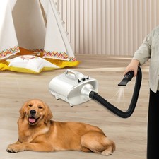 Pet Grooming Hair Dryer, Dog Pet Dryer Blower, Dual Motor High Power Pet Dryer