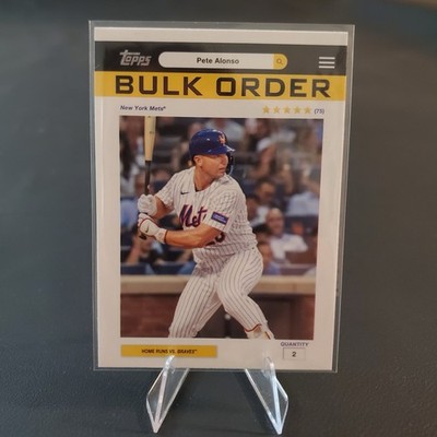 2026 Topps #BO-6 Pete Alonso Flagship Collection Bulk Order