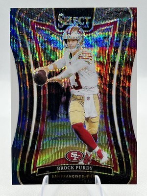 2024 Panini Select - Suite Level Brock Purdy #390 Tri-Color Prizm /149